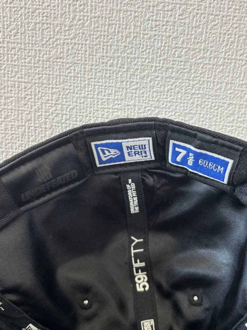 T*A様 Undefeated new era cap 7 5/8 レザー st
