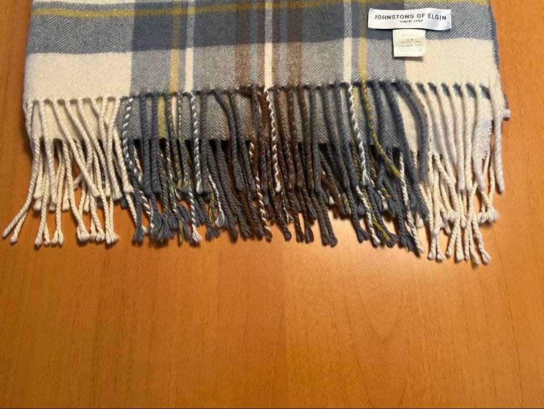 ロンハーマン購入 Johnstons of Elgin カシミヤ ストール