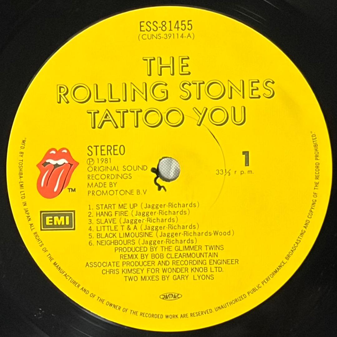 ローリング・ストーンズ LP5枚セット
