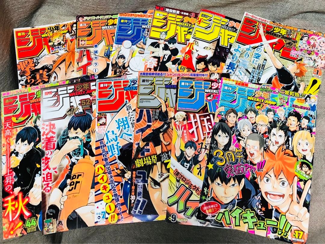 ハイキュー　切り抜き&付録セット
