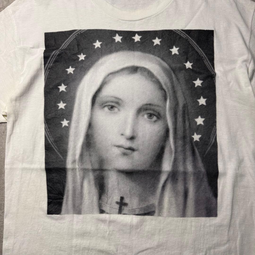 Maria マリア シングルステッチ ホワイト Tシャツ
