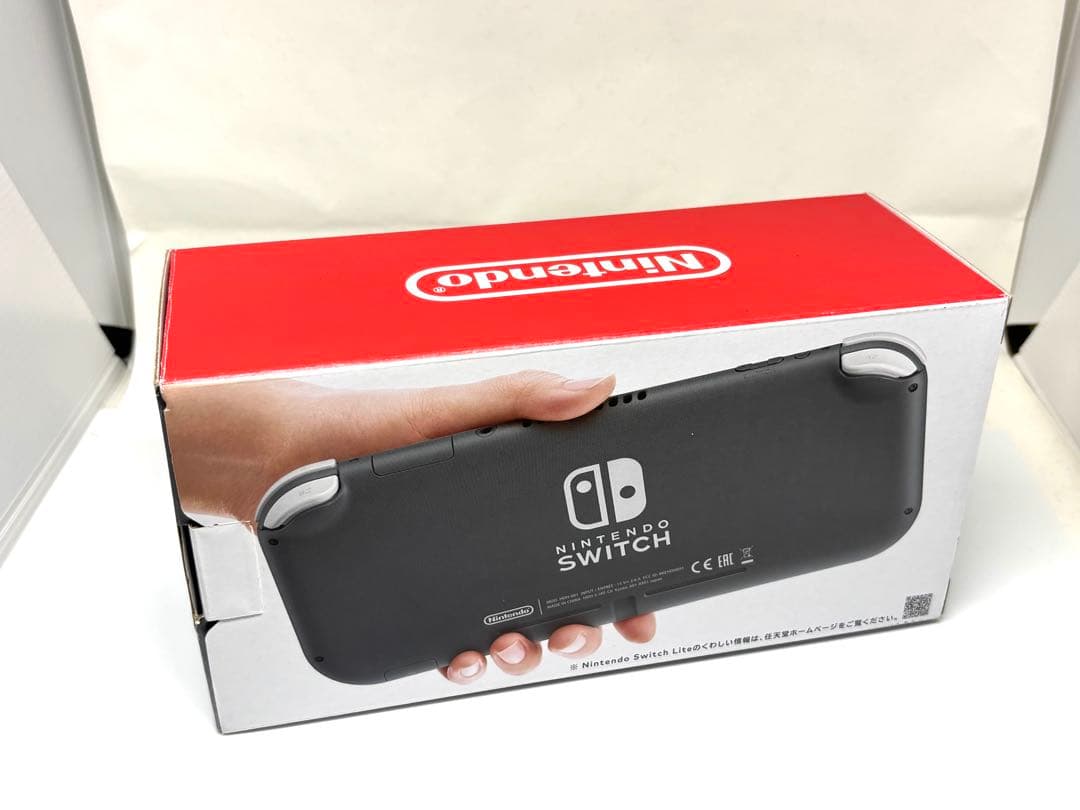 ほぼ未使用級！Nintendo Switch Lite グレー 本体 箱付