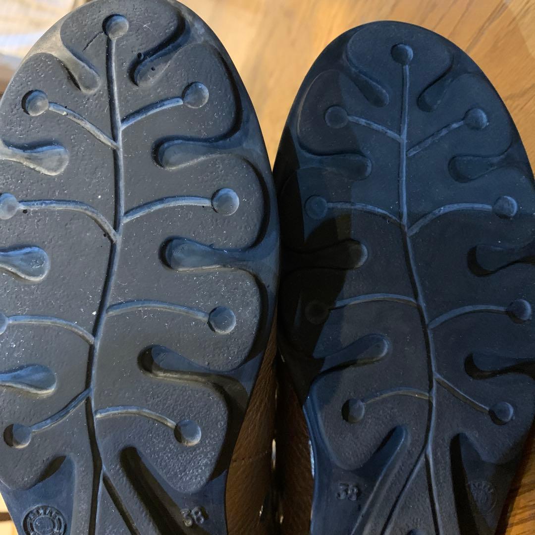 アルシュarche パンチングショートブーツ 38(24センチ)