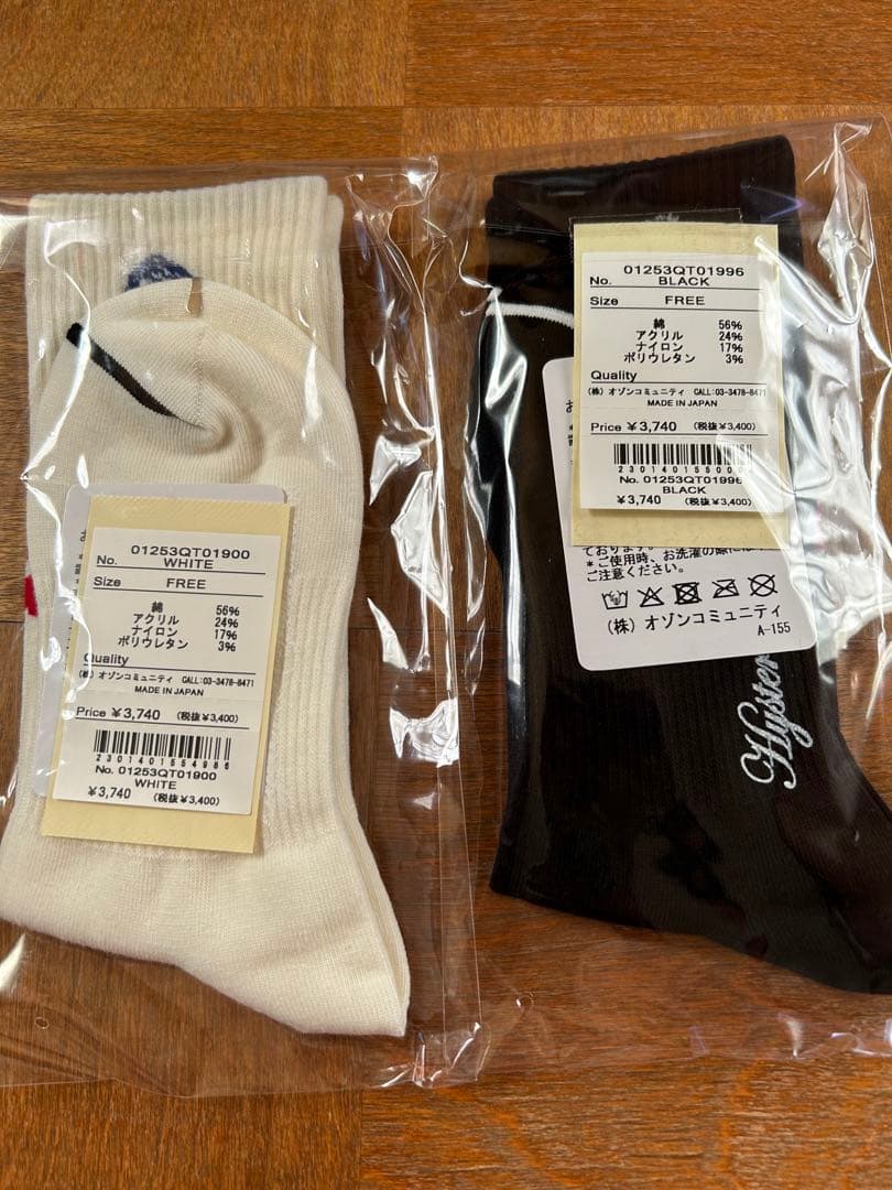 もこ‼️ VIXEN GIRLスポーツソックス2足セット