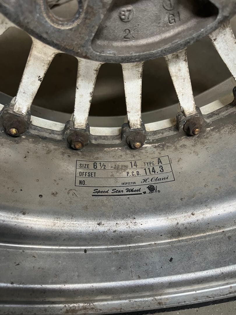 貧*し様 SSR EX-C 14インチ 6.5j Aタイプ　114.3 AE86