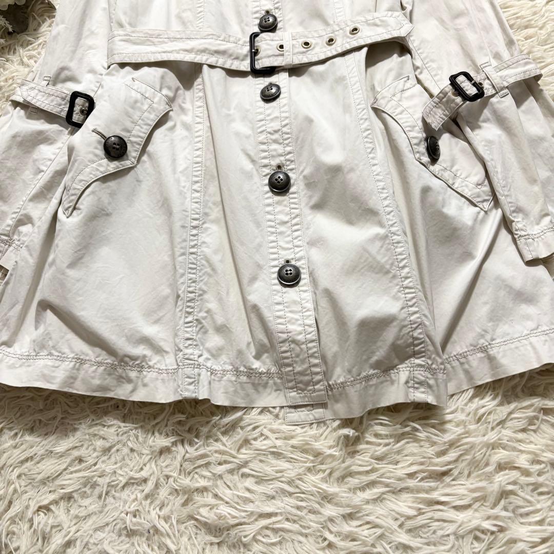 美品✨ バーバリーブルーレーベル　ベルト付トレンチコート　ノバチェック Mサイズ
