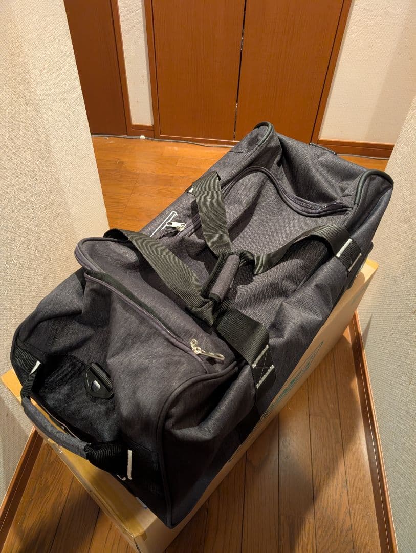 コールマン キャリーバッグ Coleman ボストンバッグ 　ヘリンボーン