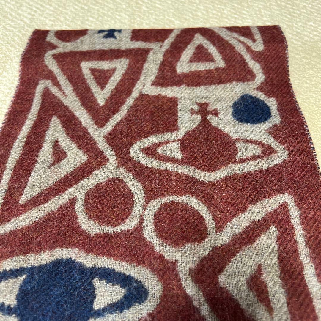 Vivienne Westwood オーブ柄マフラー