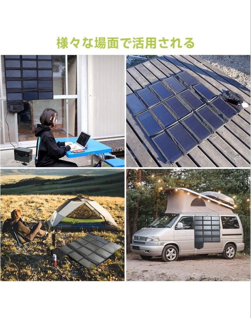 ALLPOWERS 100w ソーラーパネル　AP–SP–012-BLA