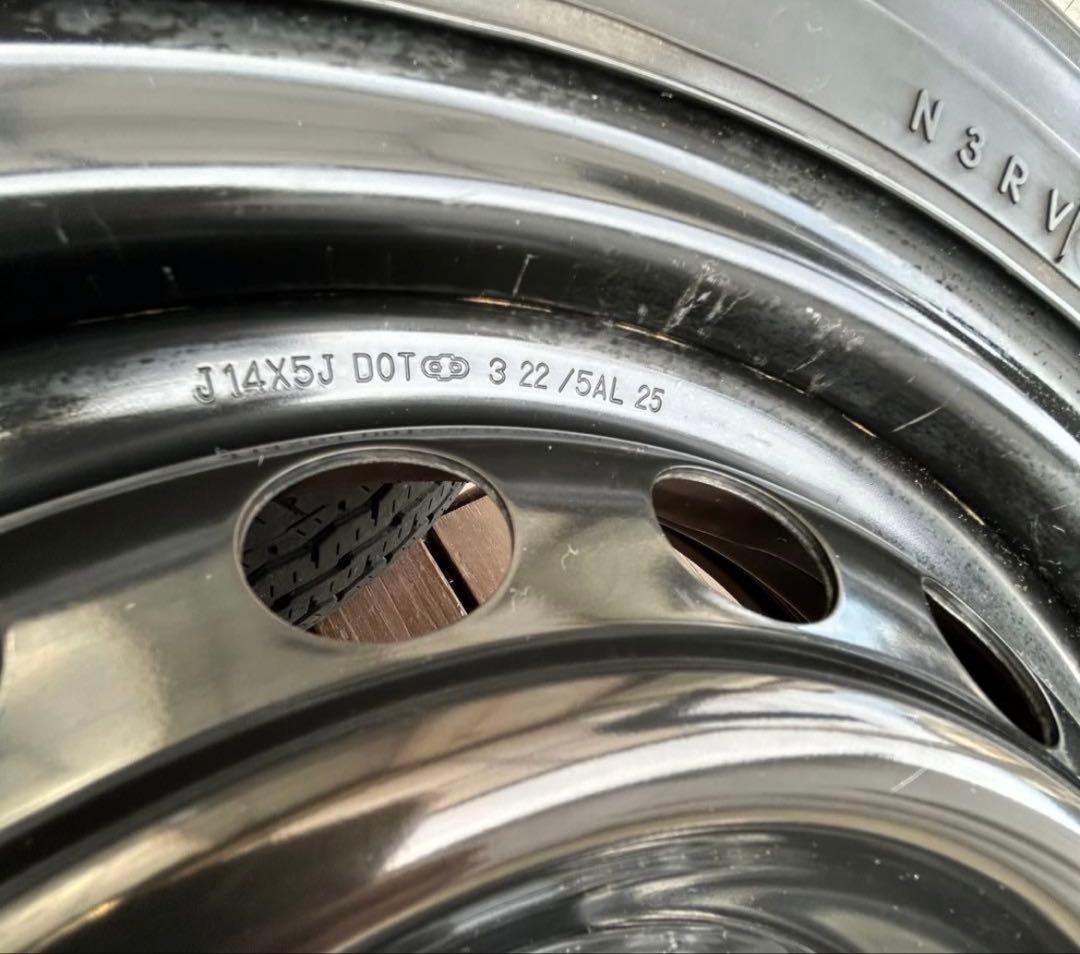 kさま ②2本セットプロボックス タイヤ ホイール　155/80R14