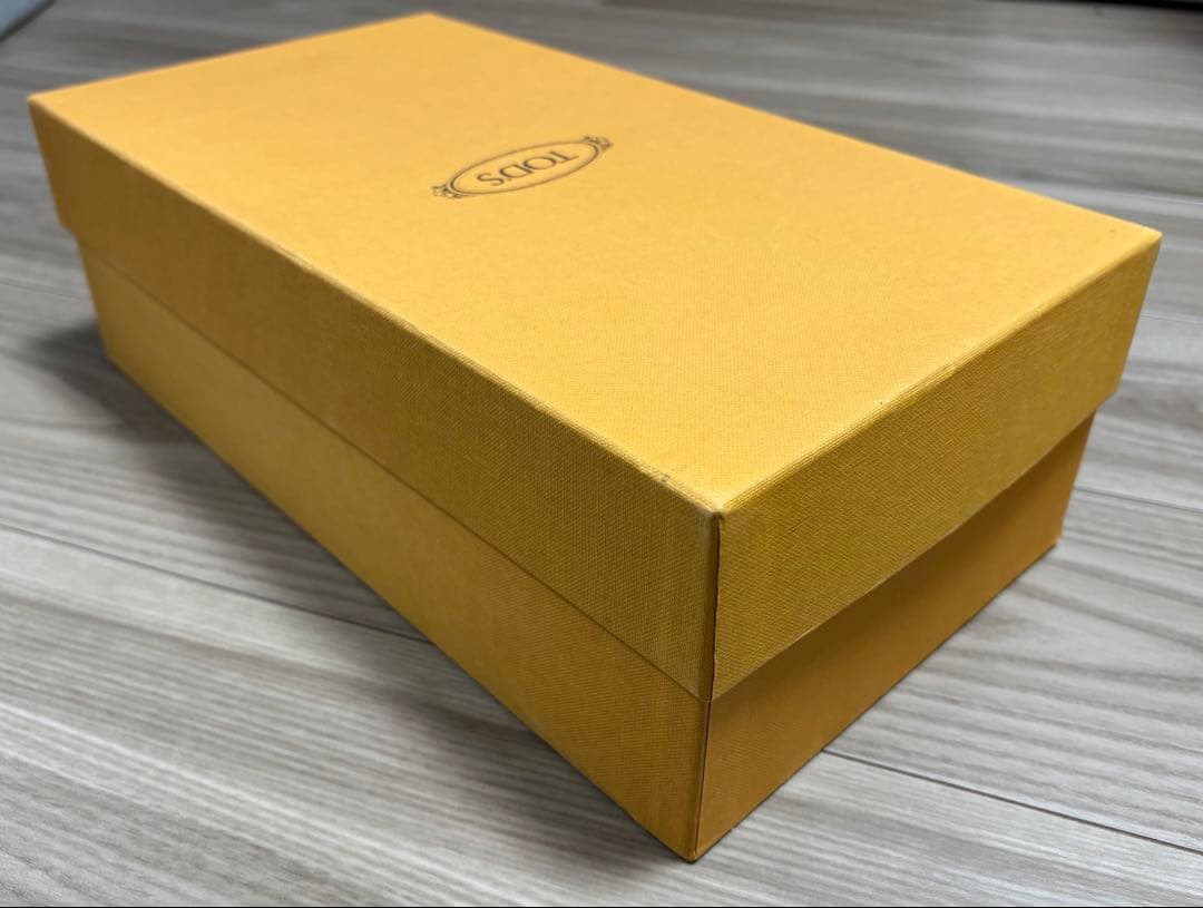 【美品】TOD’S レザーローファー EU7.5/26.5cm イタリア製正規品