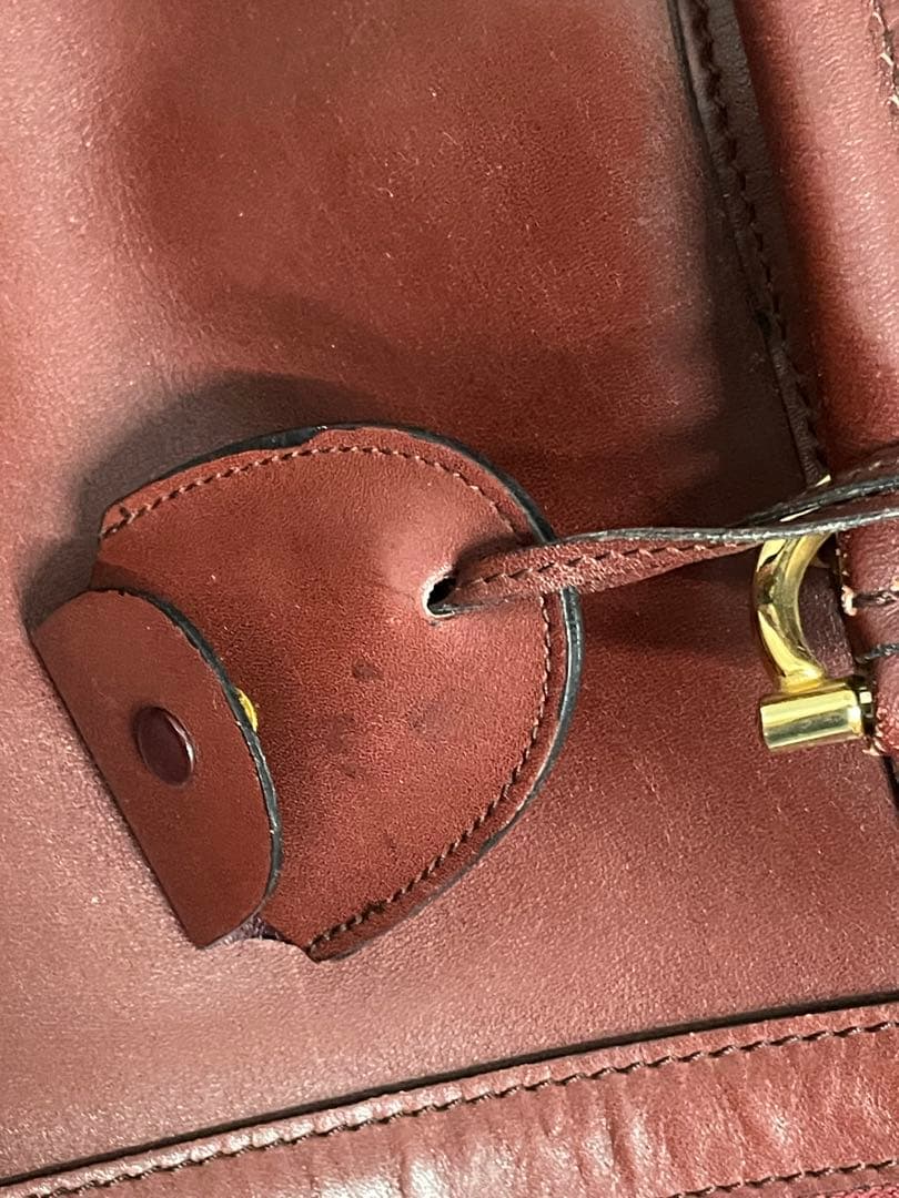 ヴィンテージ　Cartier マストライン ボストンバッグ カルティエ