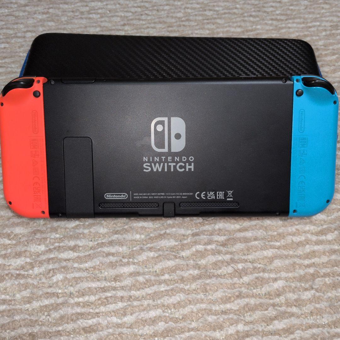 Nintendo Switch 本体 ネオン ケース付+GS4ソフト、攻略本