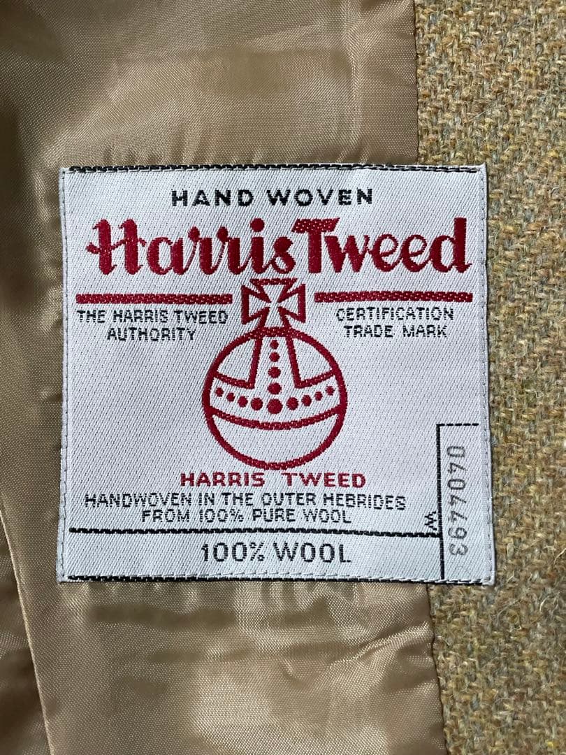 Harris Tweed◇ハリスツイード手織り生地◇メンズテーラードジャケット