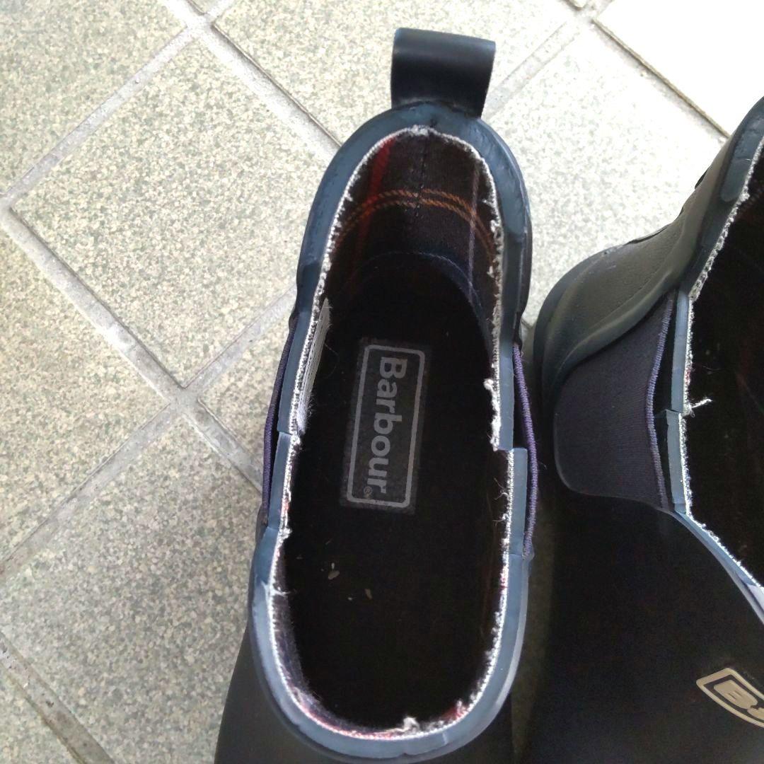 ぴ様 Barbour レインブーツ