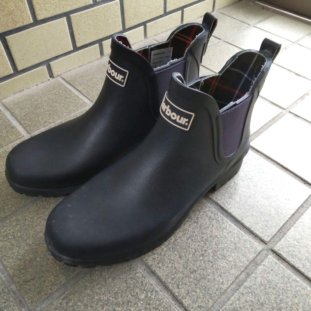 ぴ様 Barbour レインブーツ