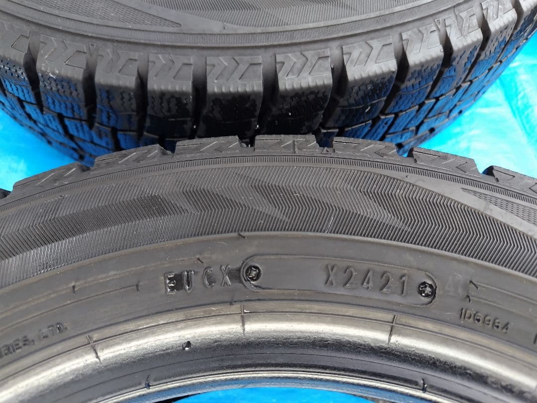 165/65R14、スタッドレスタイヤ4本、ダンロップ・WM02、送料込み