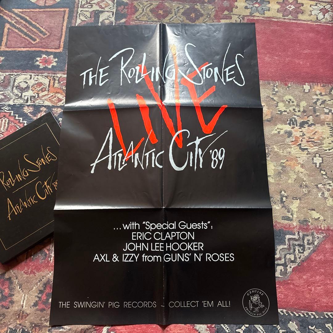 THE ROLLING STONES ATLANTIC CITY 89 4枚組