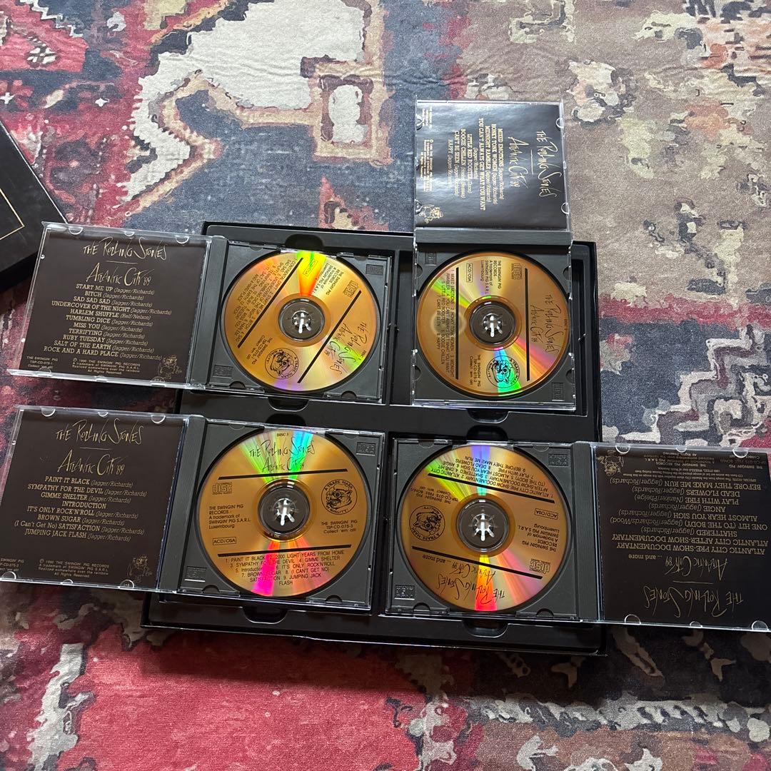 THE ROLLING STONES ATLANTIC CITY 89 4枚組