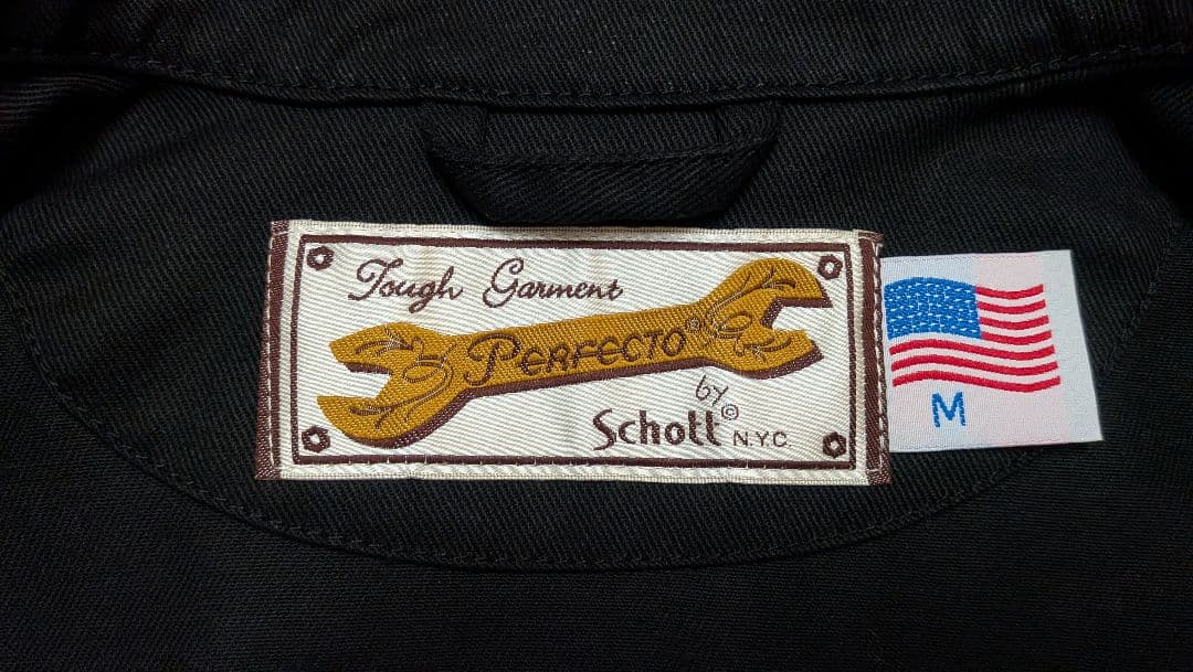Schott Perfecto ワークジャケット ワンスター ブラック