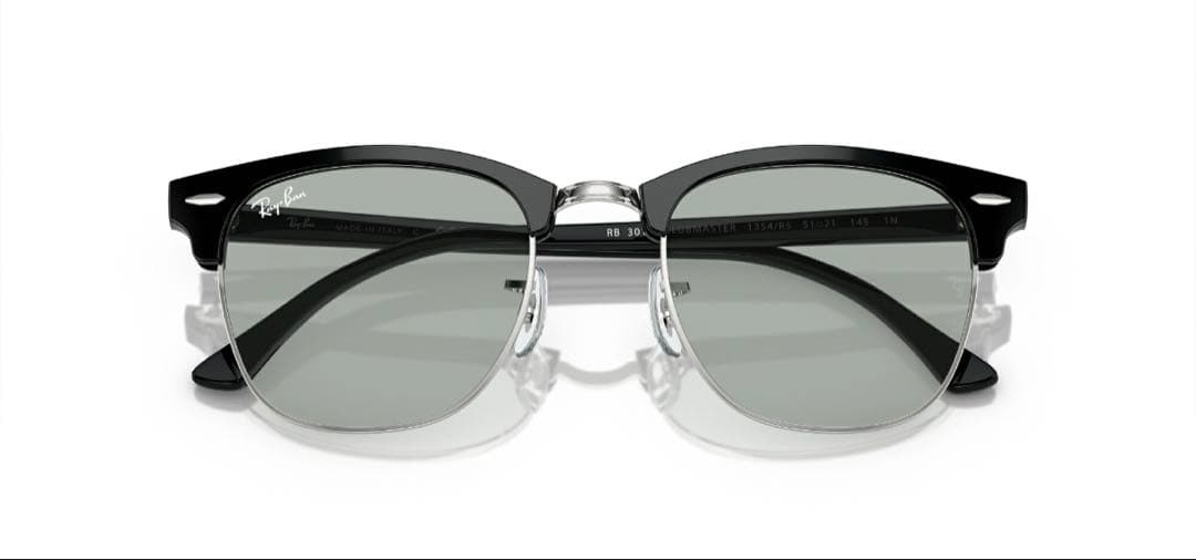 Ray-Ban クラブマスター　ライトグレー