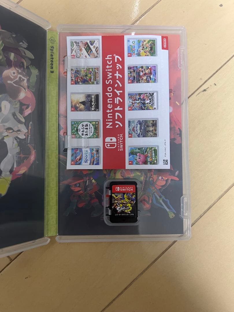 Nintendo Switchソフト　3Dマリオ、スプラ3セット売り