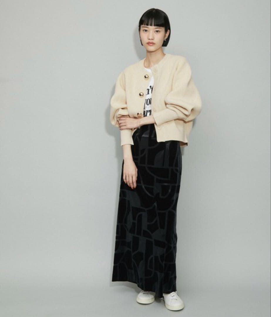 ☆美品☆ADAM ET ROPE’ BIGボタン ニットカーディガン