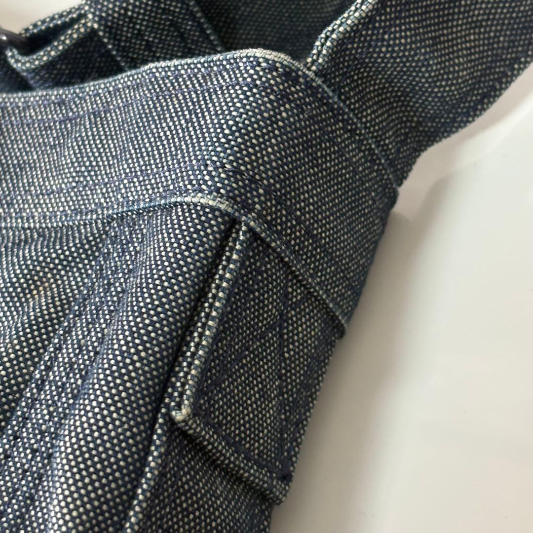 希少 PORTER DEEPER ショルダーバッグ デニム地 斜め掛け 廃盤品