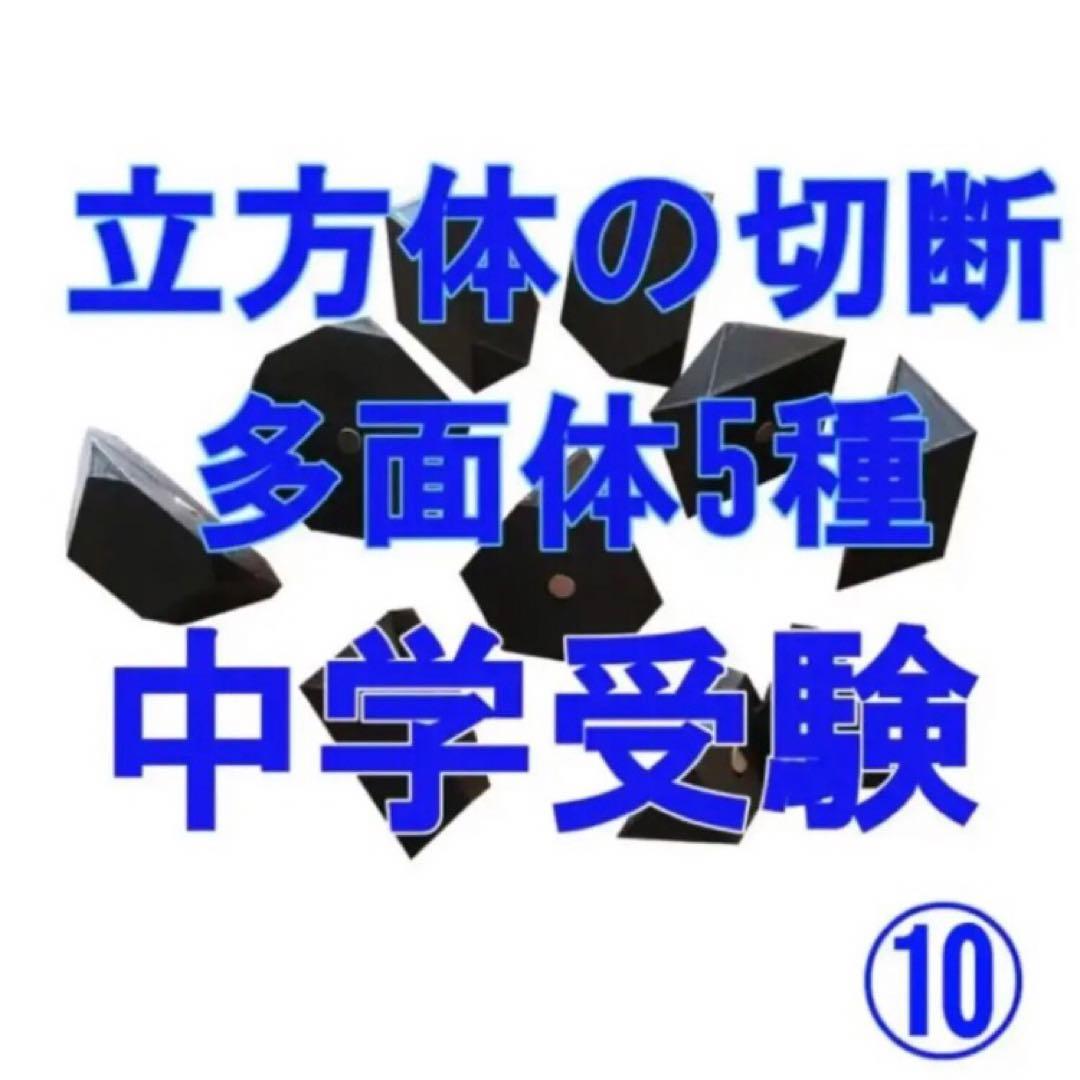 ゆゆ　立体の切断模型 ①②③④⑤⑥⑦⑧⑨⑩セット