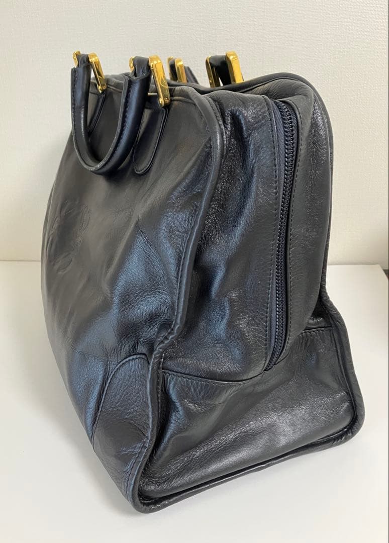 【美品】LOEWE ボストンバッグ アマソナ