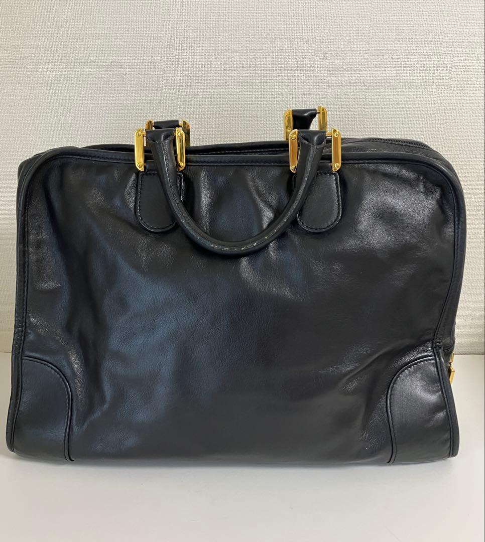 【美品】LOEWE ボストンバッグ アマソナ