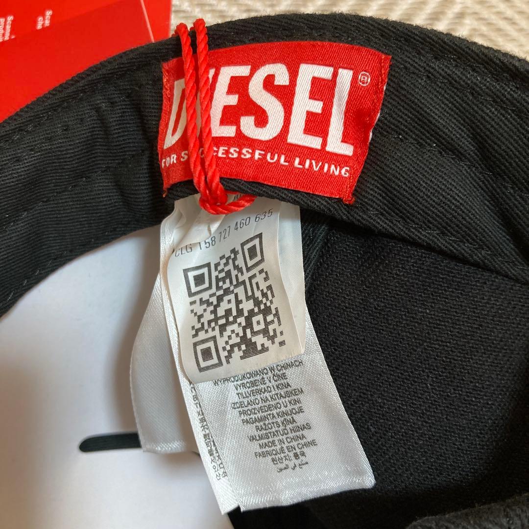 DIESEL メタルロゴコットンキャップ　C-Beast-A1