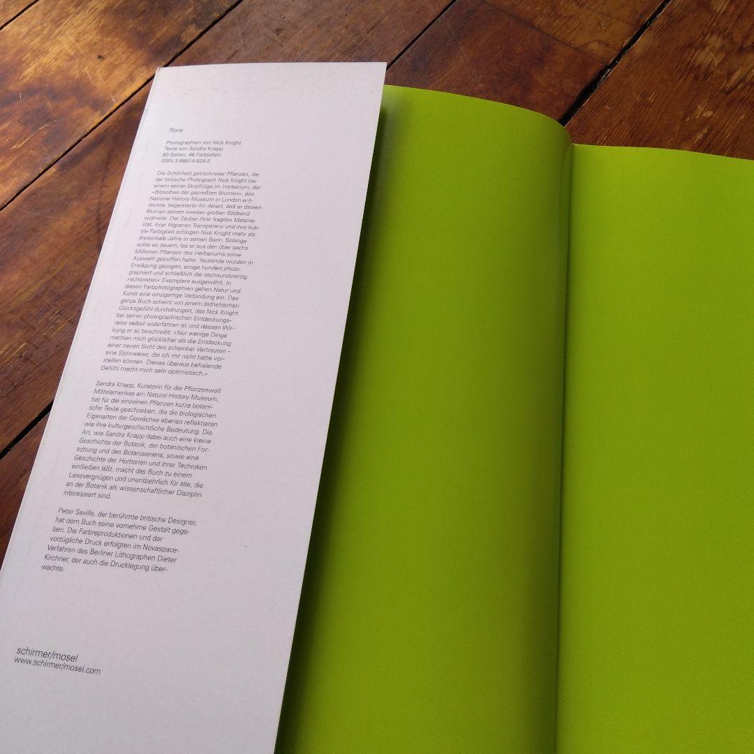 FLORA nick knight 写真集　アート　洋書　インテリア