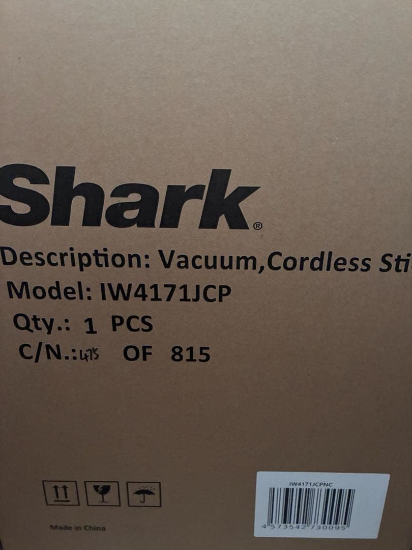 残1台　Shark シャーク 掃除機 スティック クリーナー IW4171JCP