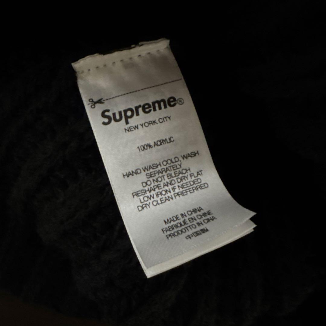 supreme / ニット帽 ブラック
