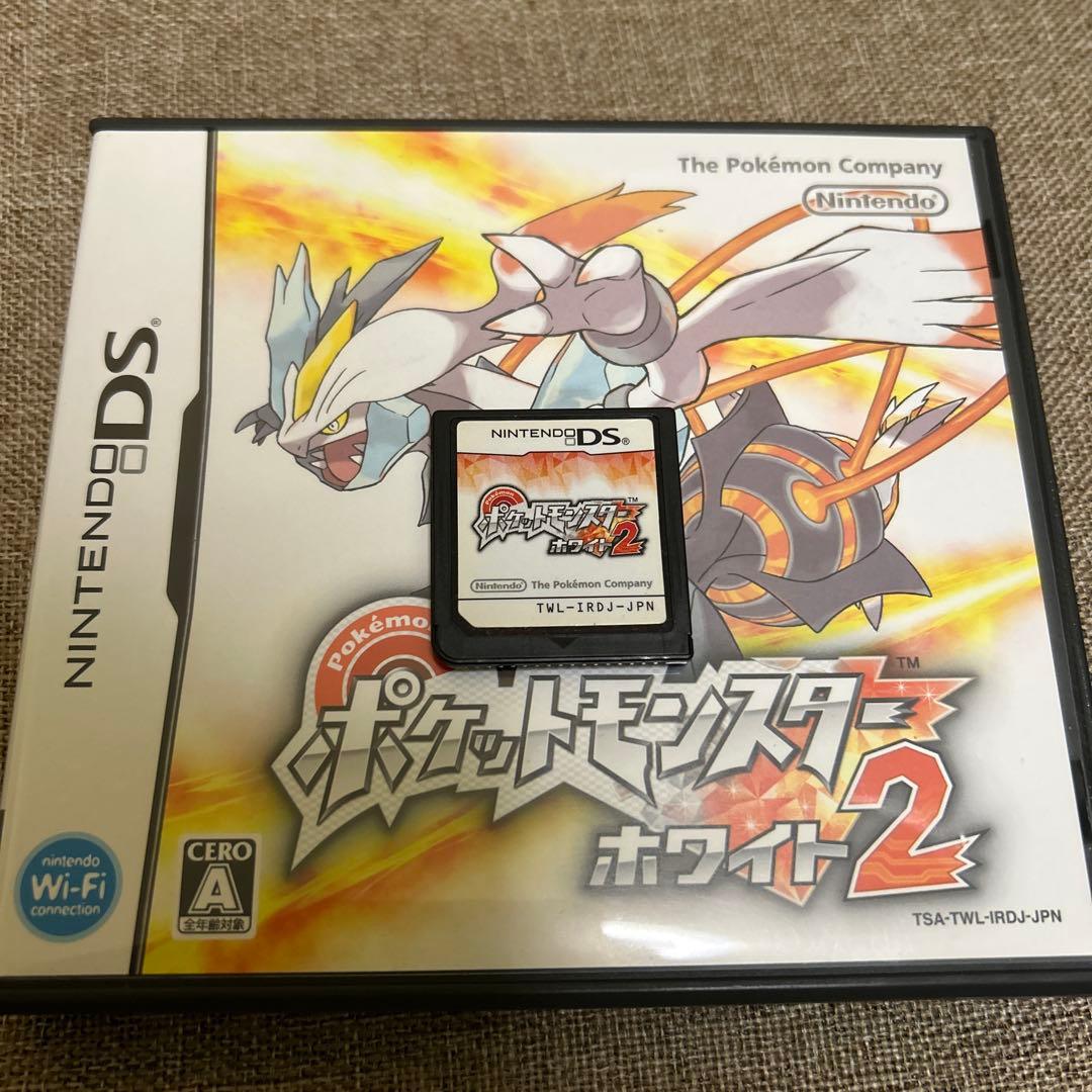 Nintendo DS ソフト ポケットモンスター ブラック2 ホワイト2