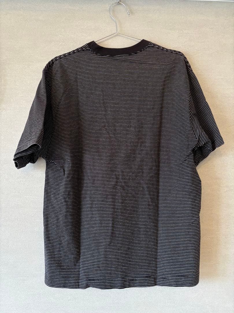 ennoy BORDER T-SHIRTS (BLACK×WHITE) S