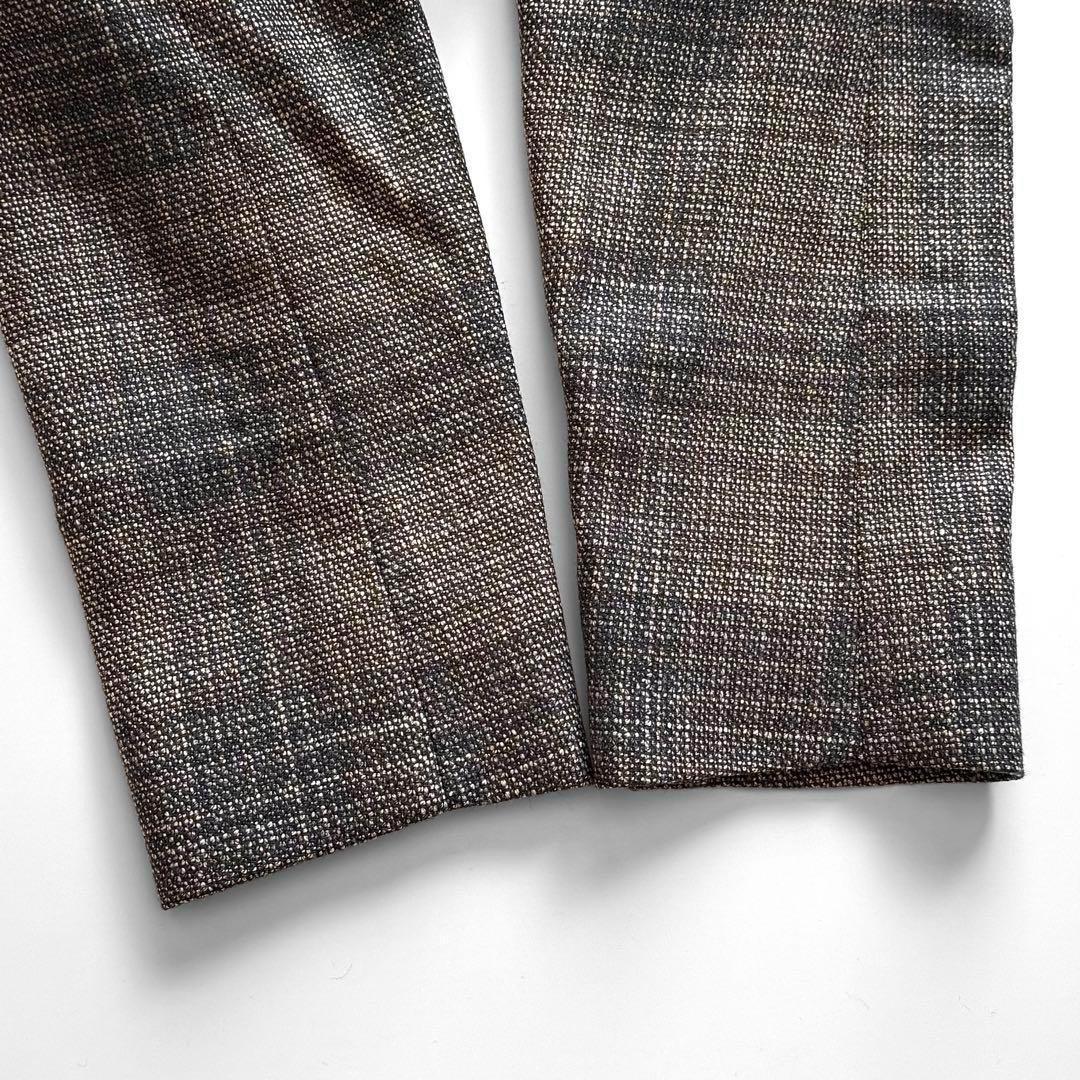 定価9.9万【24AW】トゥモローランド ノーカラー ダブルブレストジャケット
