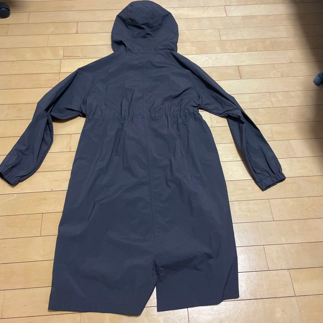 our 撥水素材のダブルジップコート