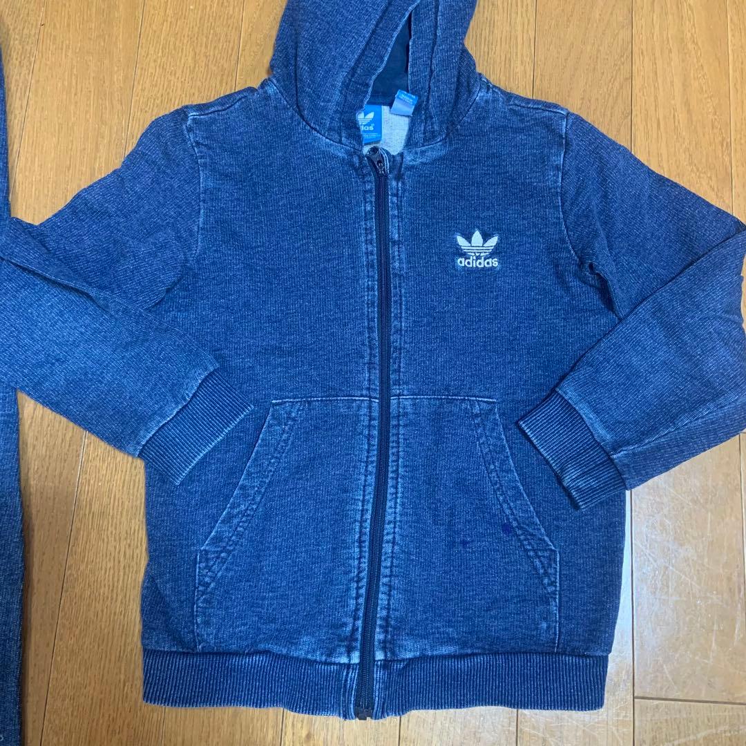 adidas originals デニム セットアップ