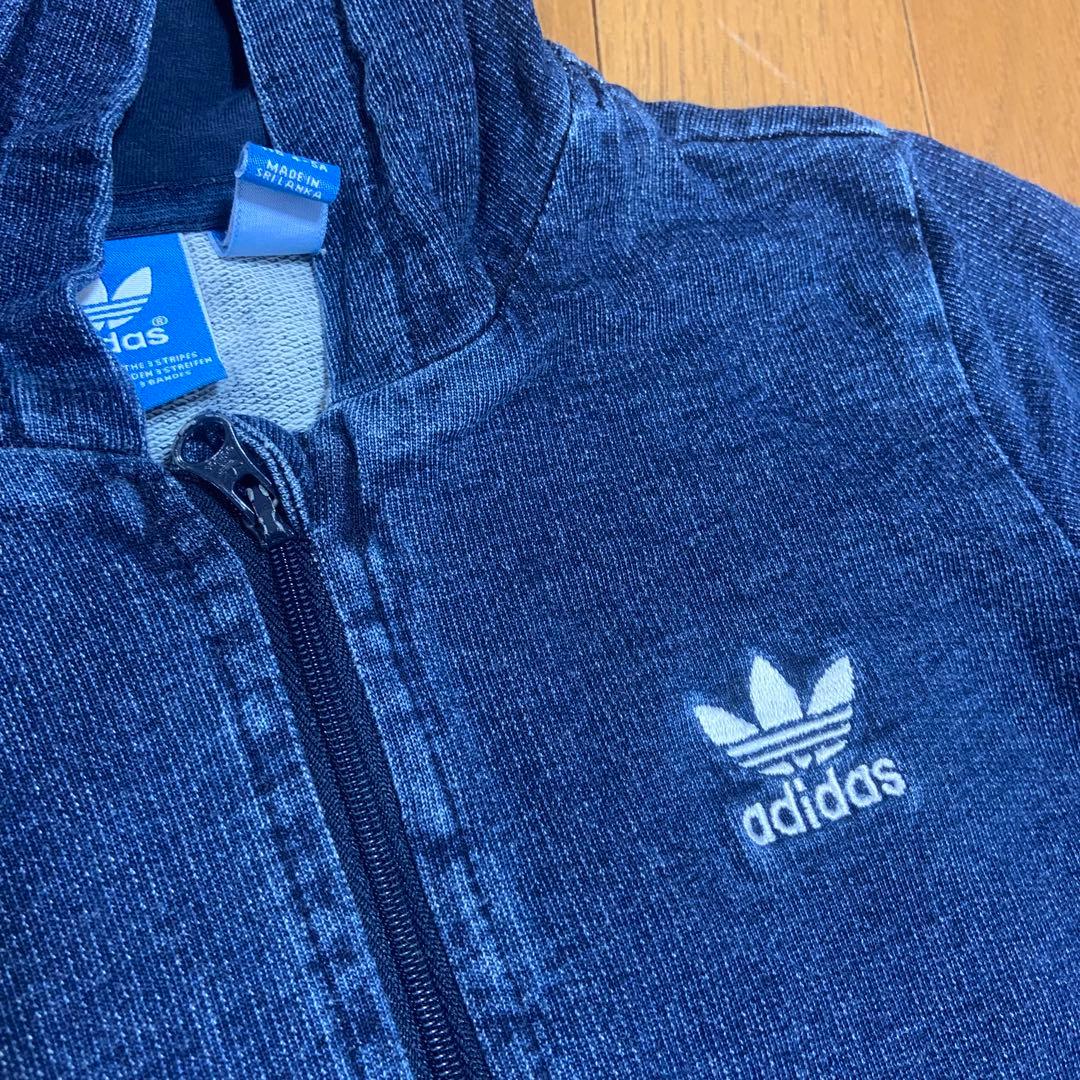 adidas originals デニム セットアップ