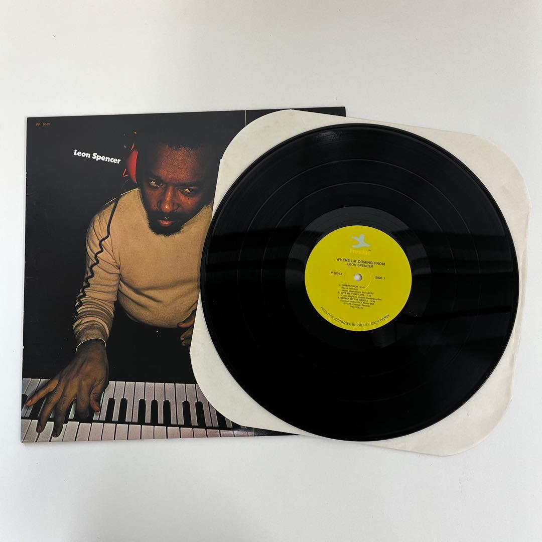 Leon Spencer Where I'm Coming From レコード
