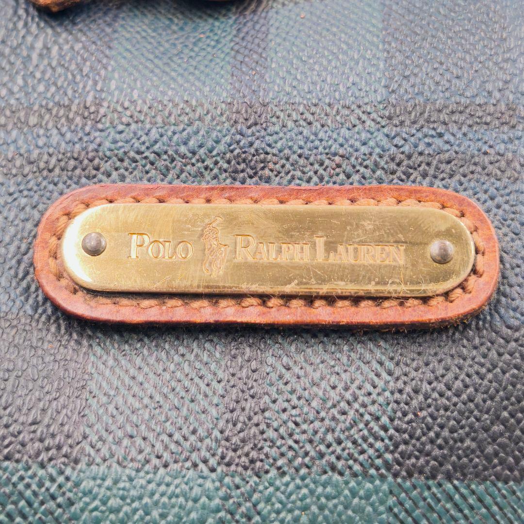 【美品 高級◎】ラルフローレン ボストンバッグ 2way 斜め掛け 大容量
