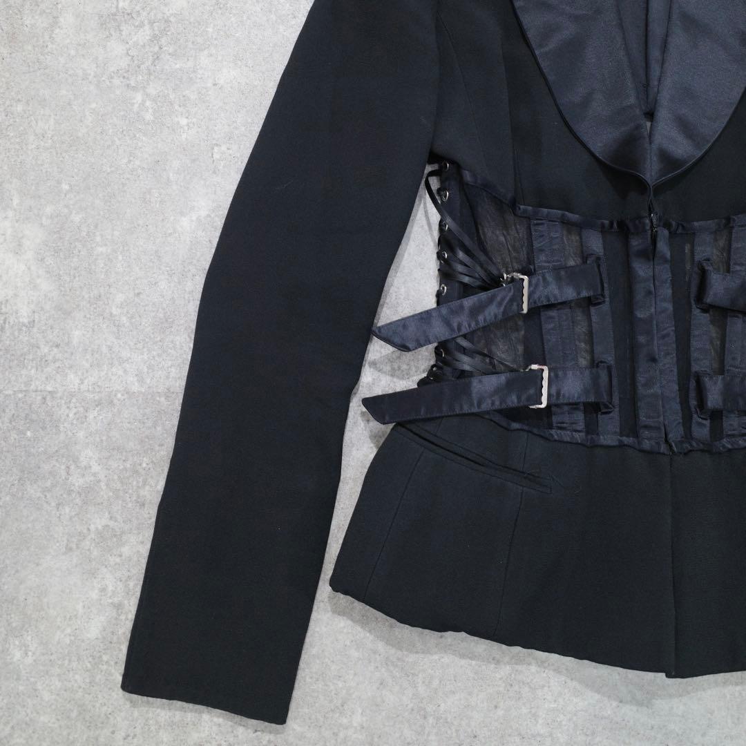 ジャケット・アウター 90s GIANFRANCO FERRE sheer corset jacket