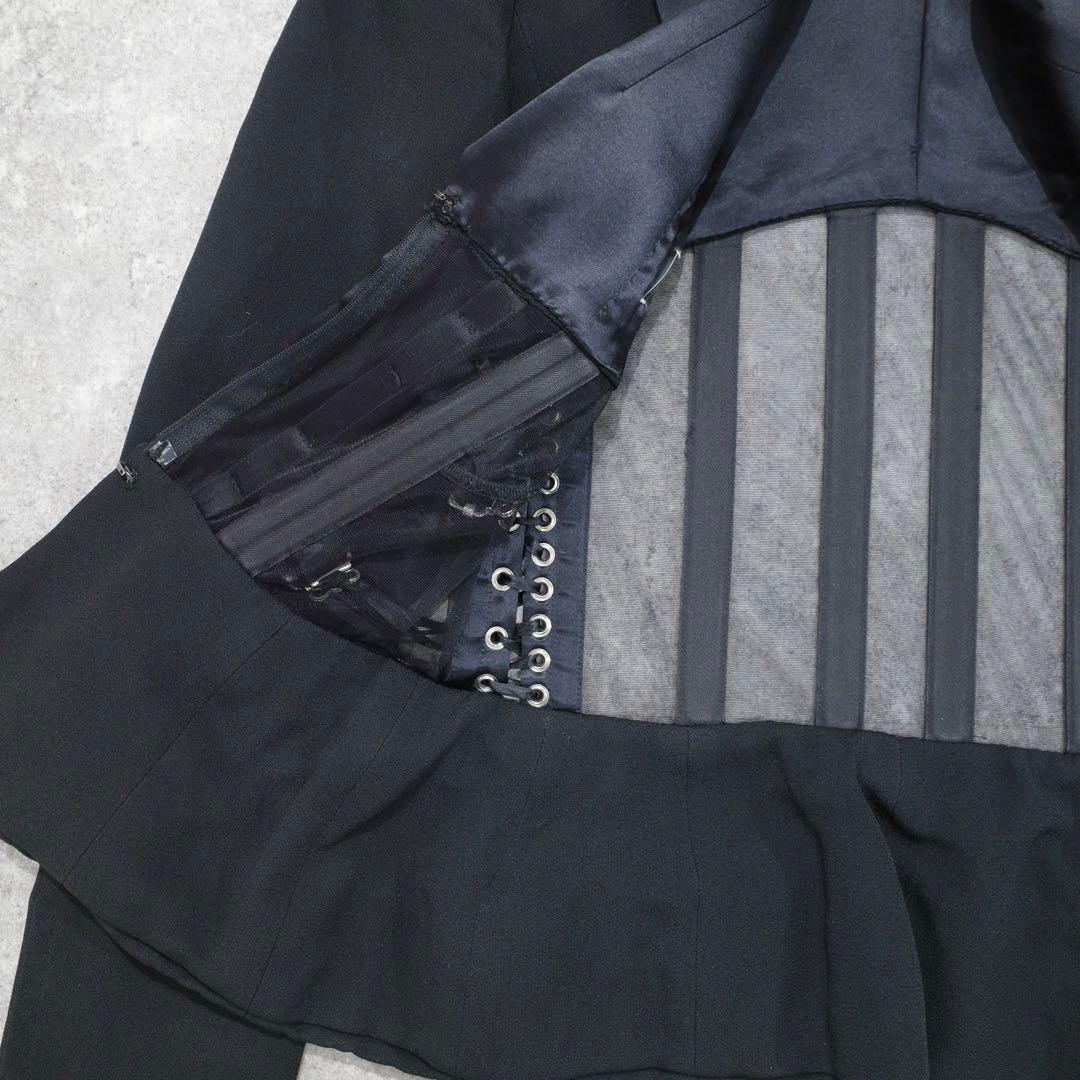 ジャケット・アウター 90s GIANFRANCO FERRE sheer corset jacket