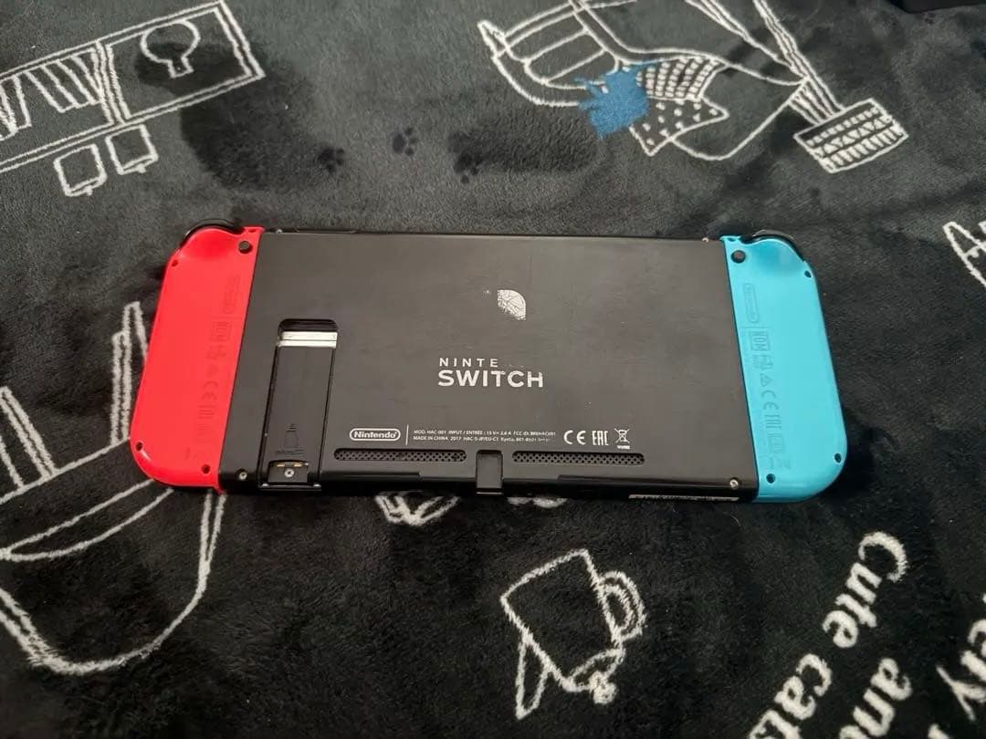 【最終値下げ】【ジャンク品】箱付きNintendo Switch 赤/青 本体