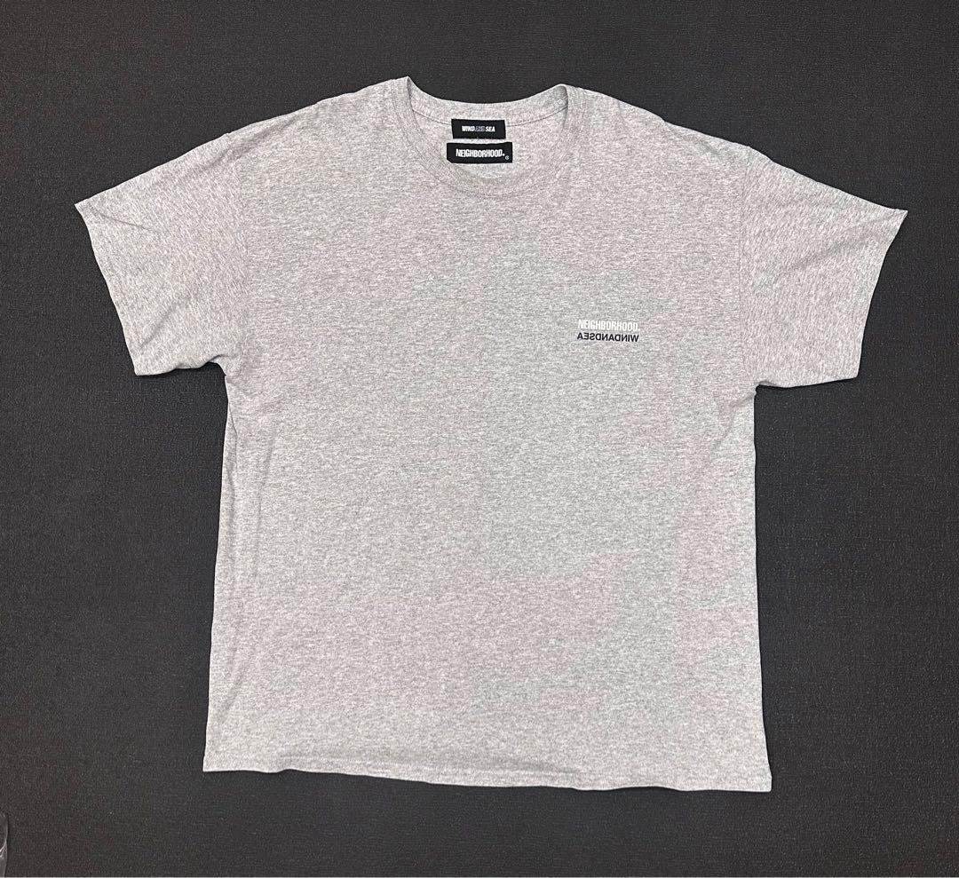 WINDANDSEA × NEIGHBORHOOD　Tシャツ　グレー　XL
