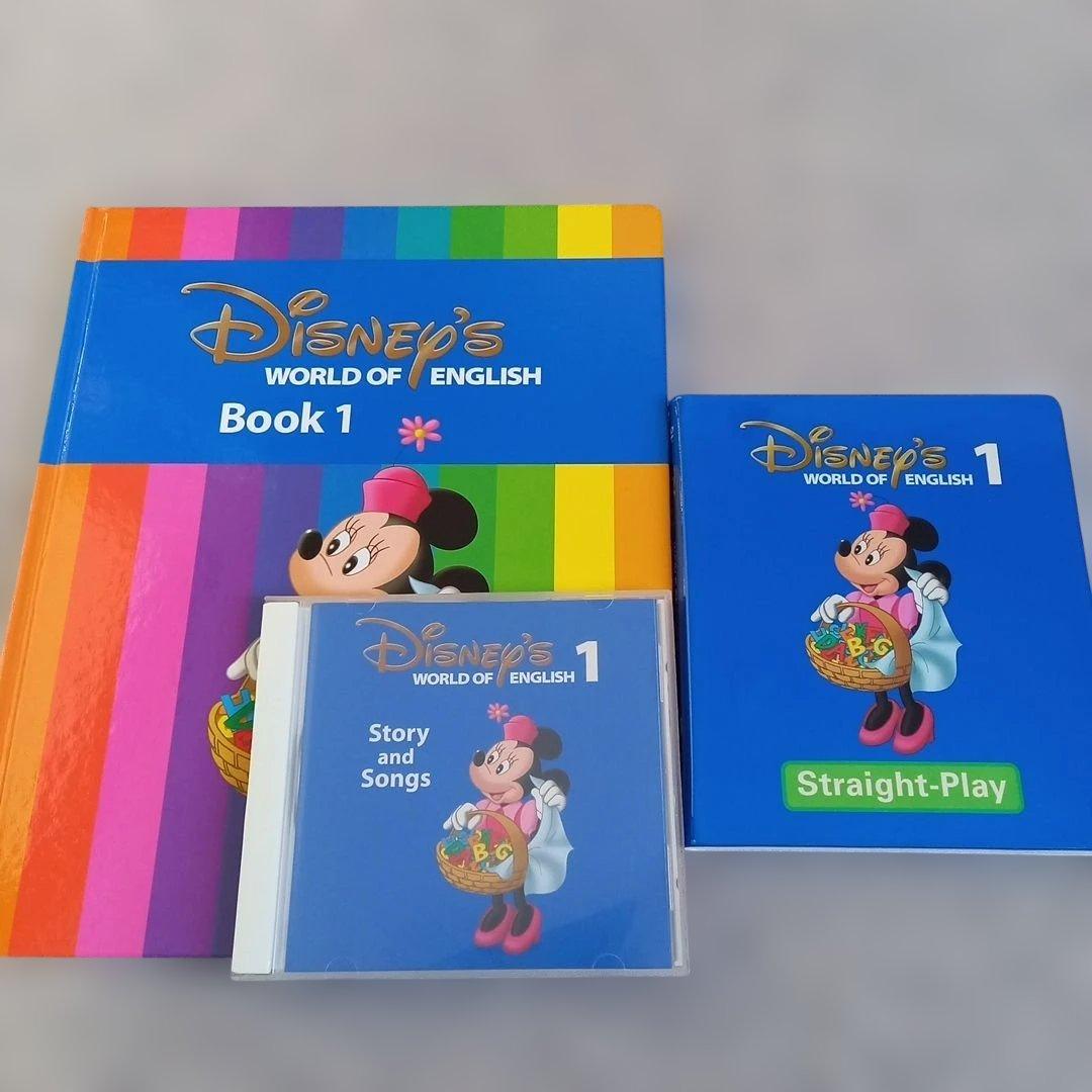 ディズニー　英語システム　ストレートプレイ　DVD　DWEブック　CD
