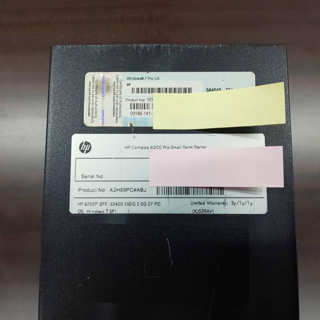 <送料無料> HP Compaq 6200 Pro i5/8GB/Office有