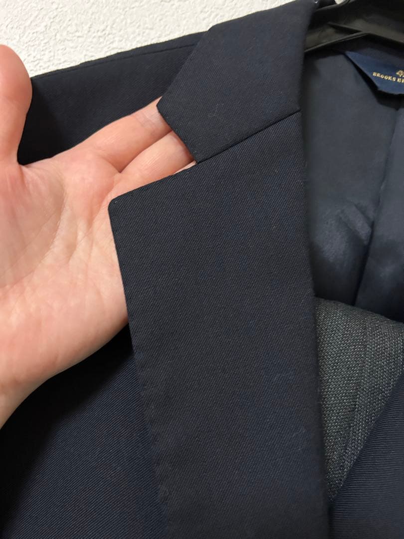 【美品】ブルックスブラザーズ 紺ブレ　38SHT